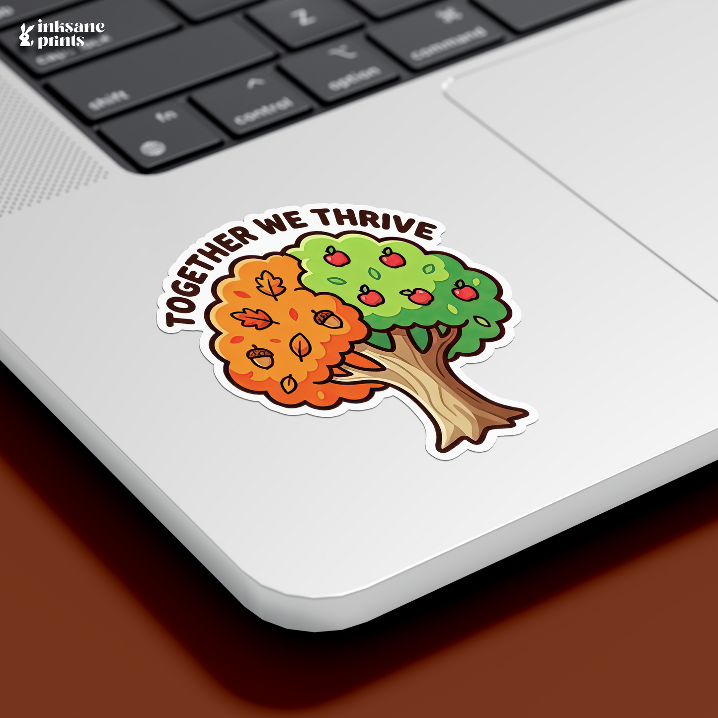 Together We Thrive Sticker