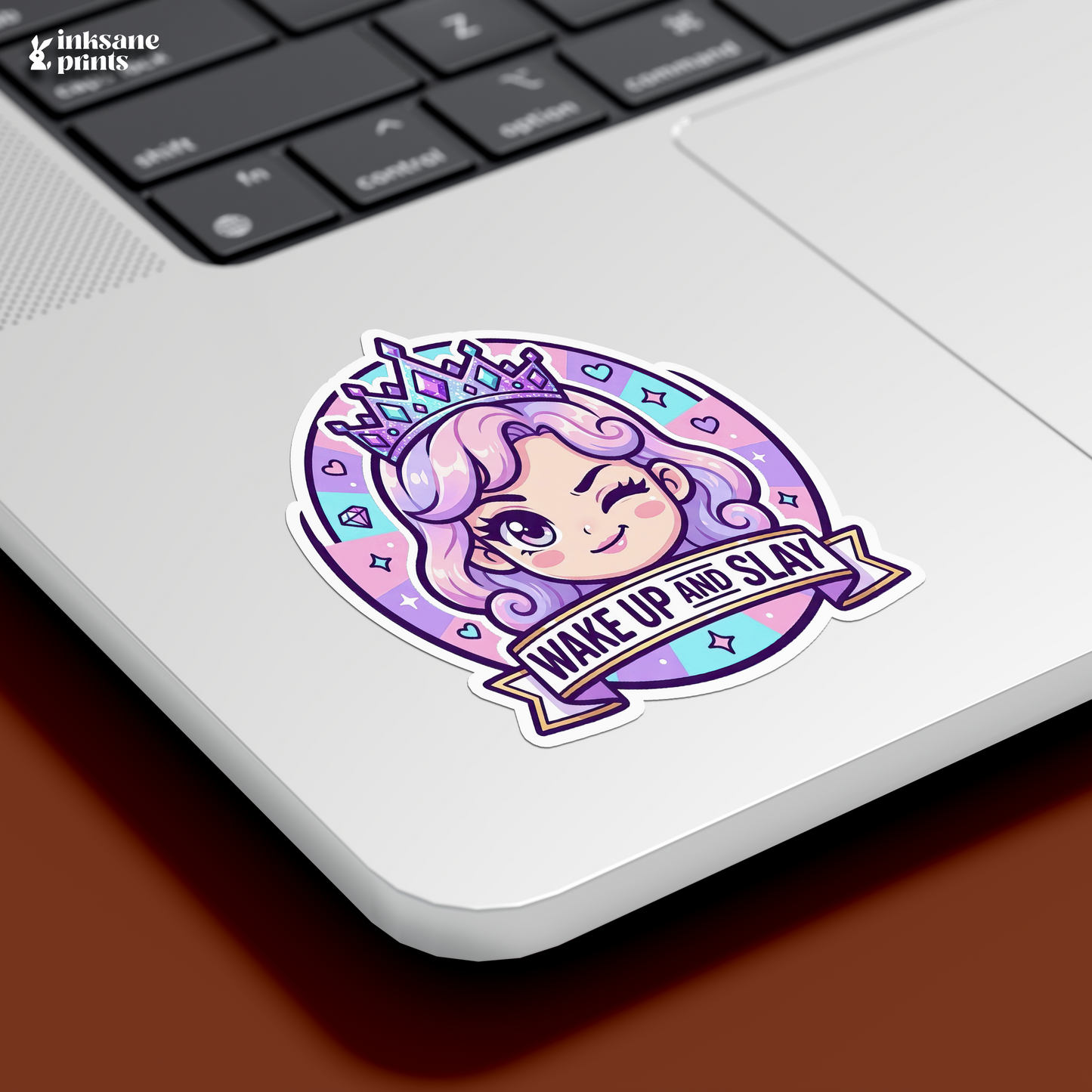 Wake Up And Slay Sticker