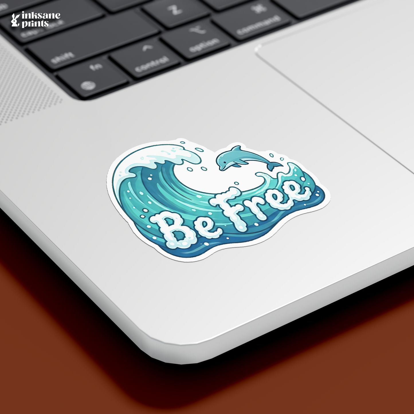 Be Free Sticker