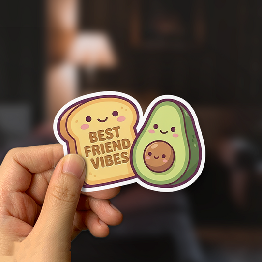 Best Friend Vibes Sticker