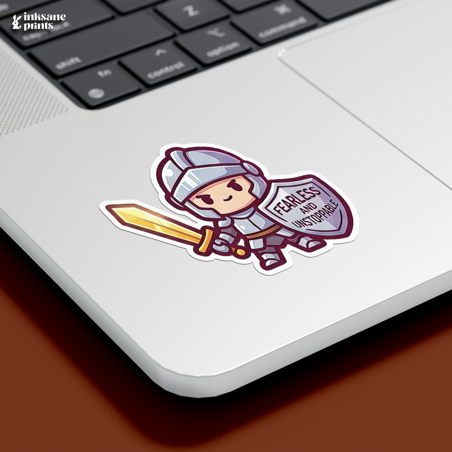 Fearless and Unstoppable Sticker