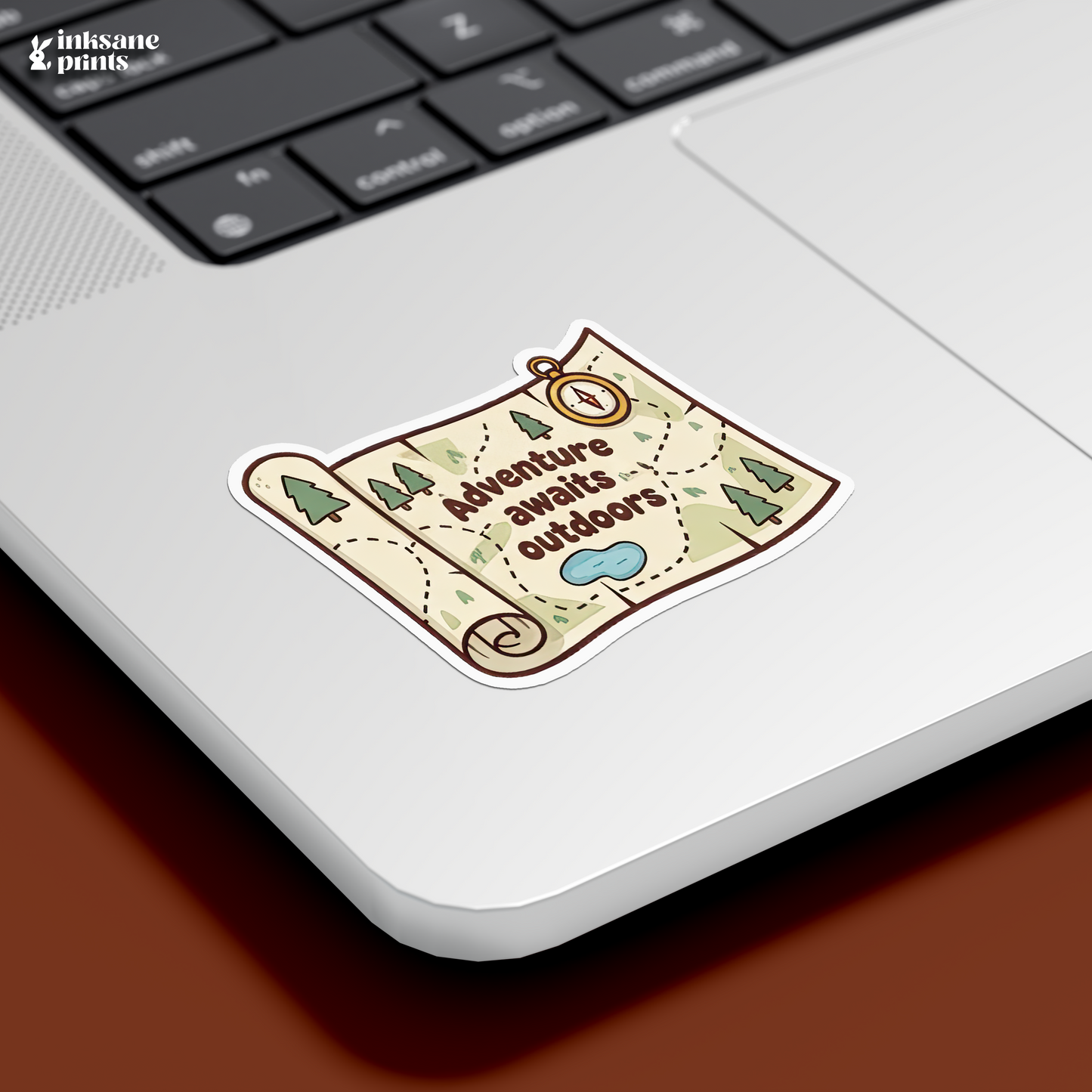 Adventure Awaits Outdoors Sticker
