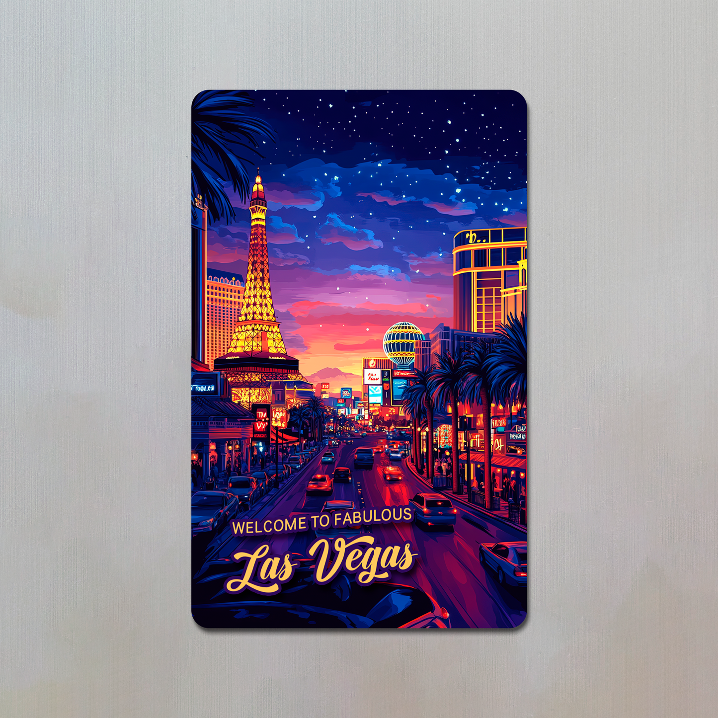 Las Vegas Fridge Magnet