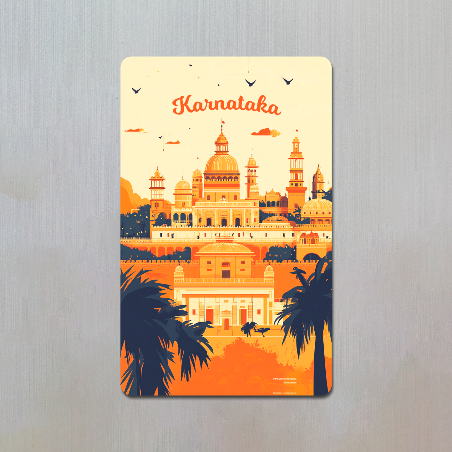 Karnataka Fridge Magnet