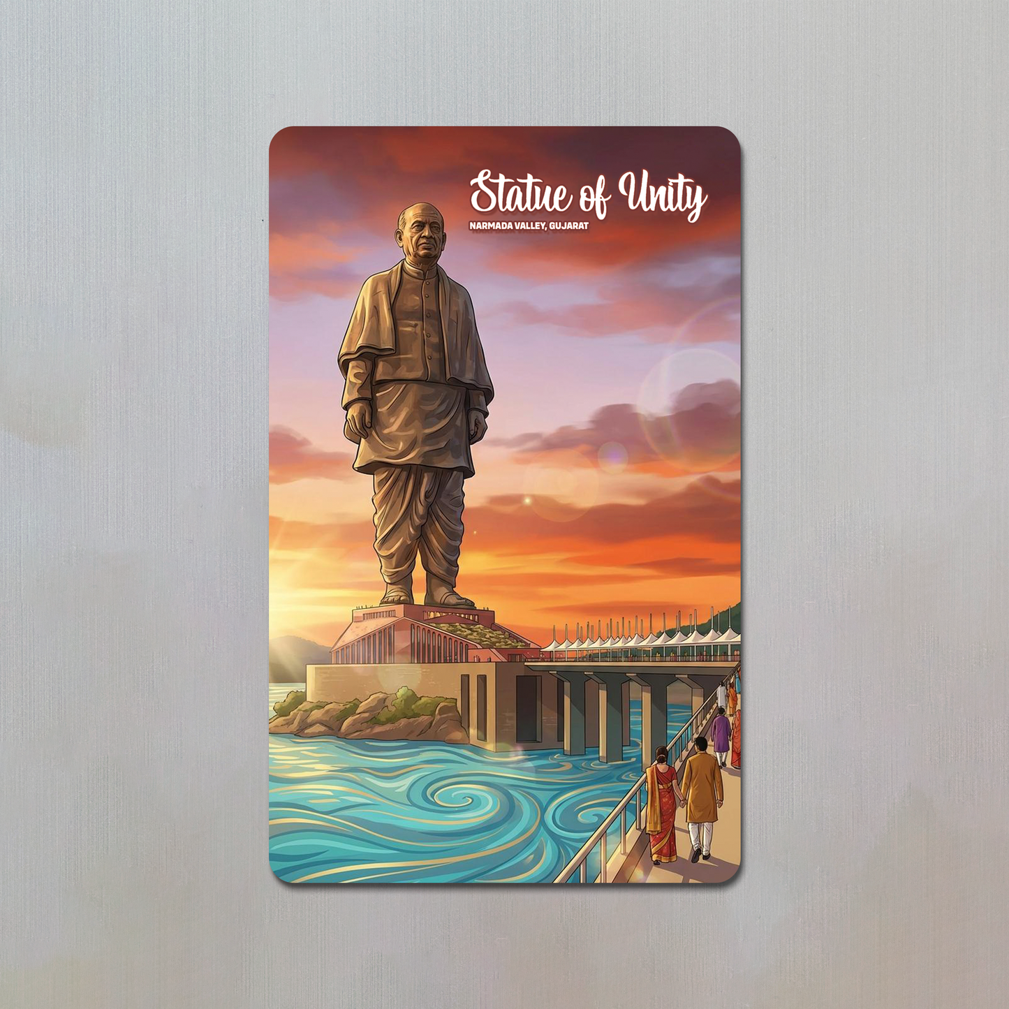 Statue of Unity Fridge Magnet
