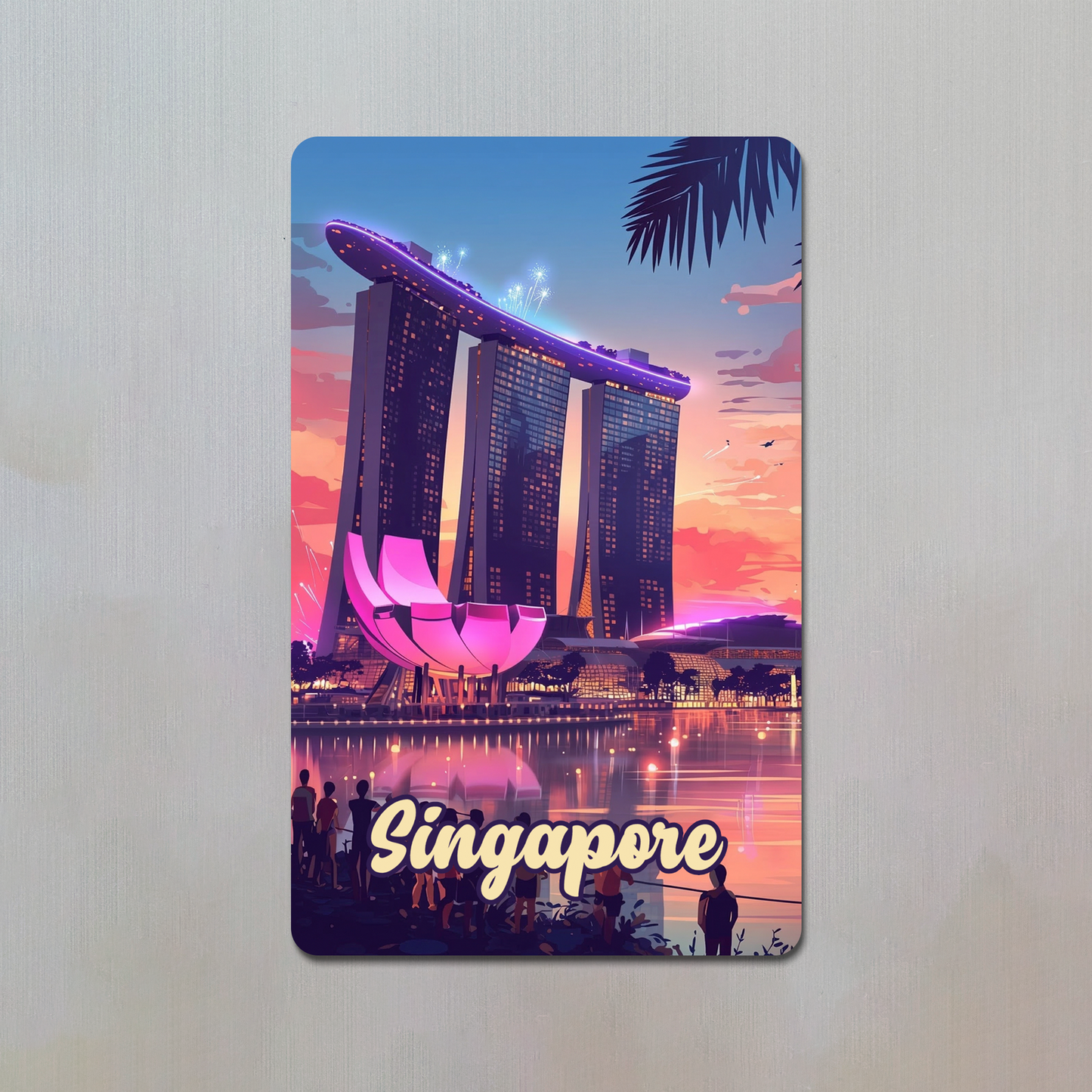 Singapore Fridge Magnet