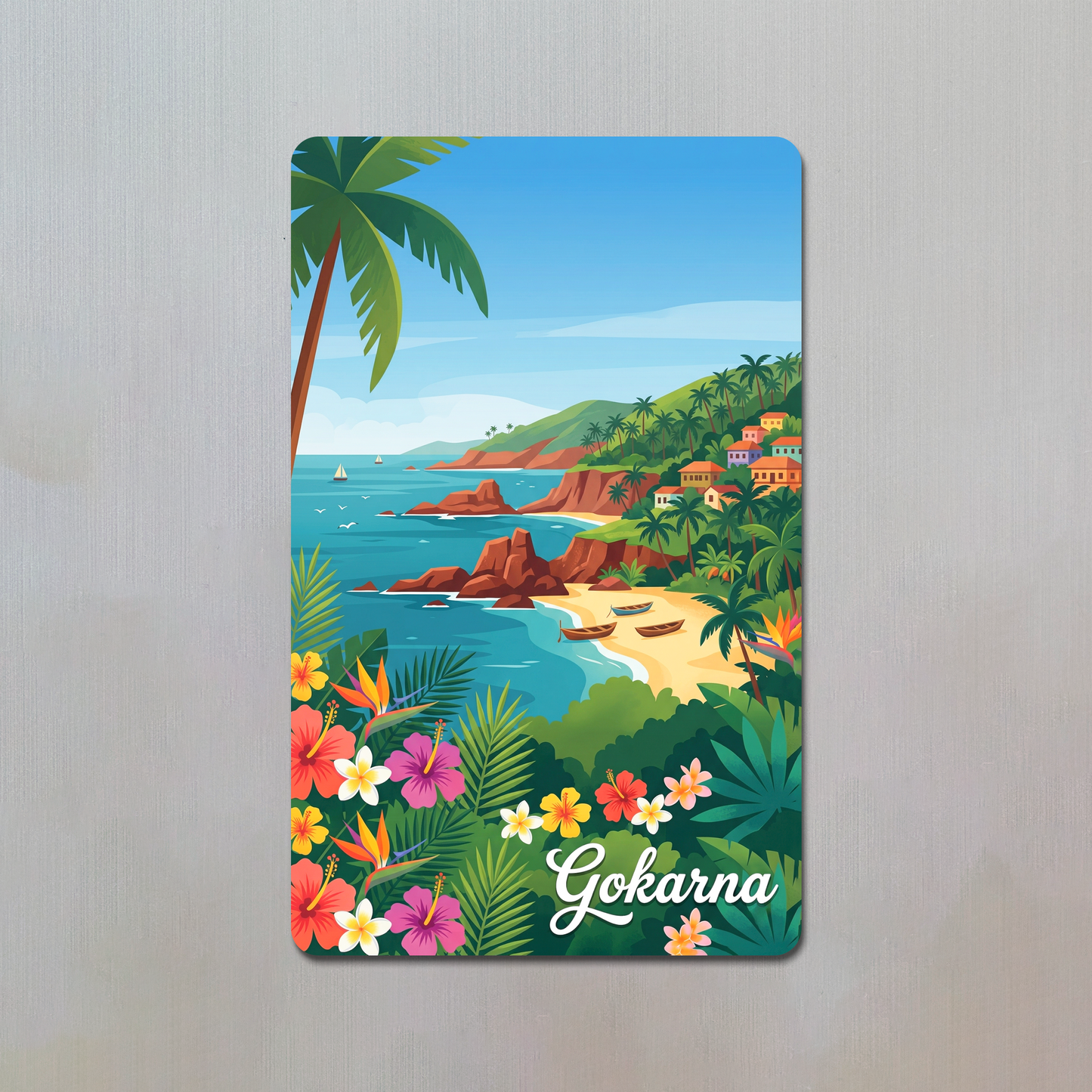 Gokarna Fridge Magnet