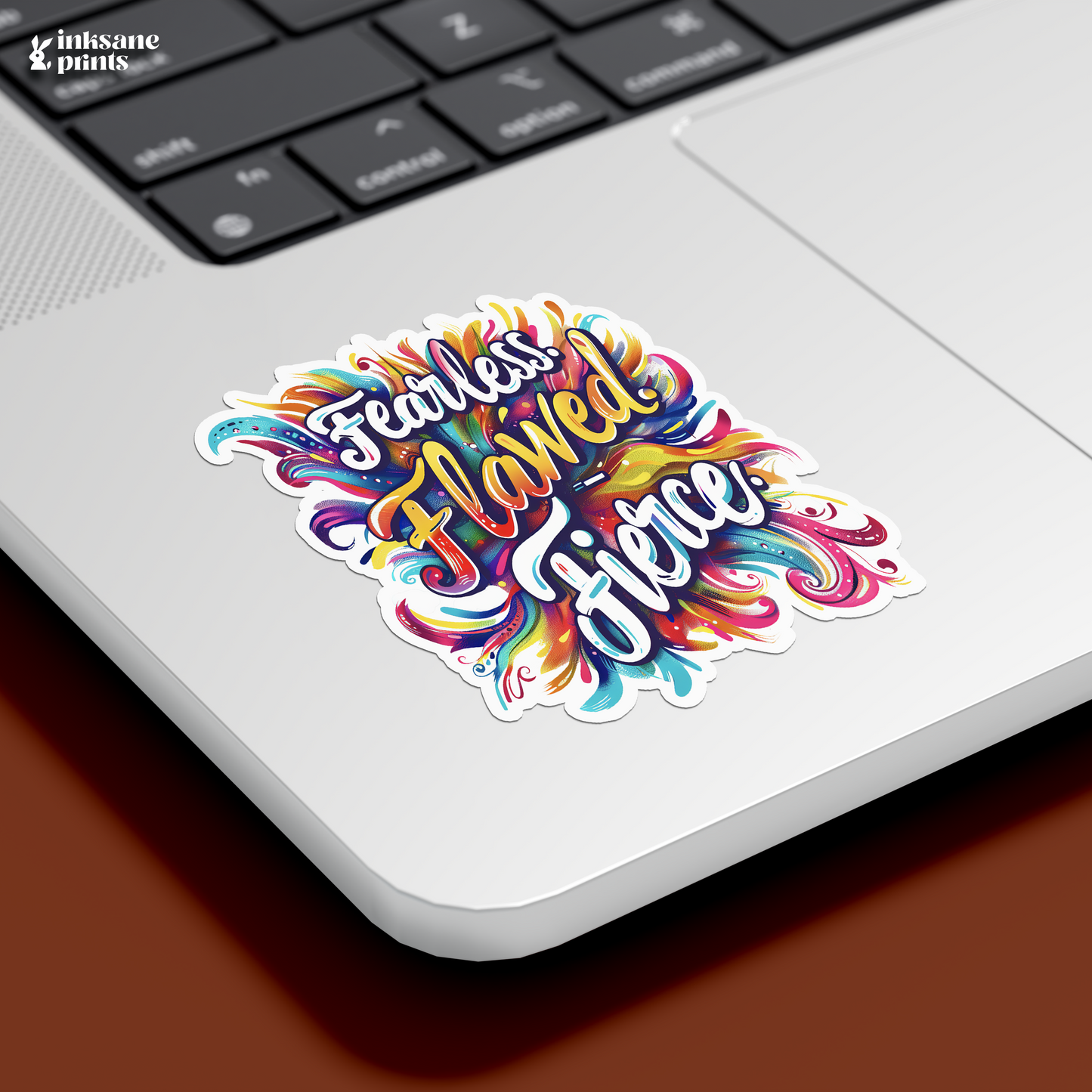 Fearless Flawed Fierce Sticker