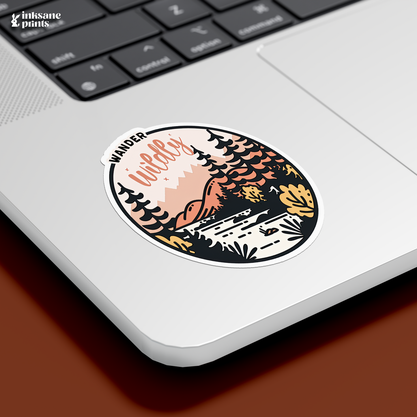 Wander Wildly Sticker