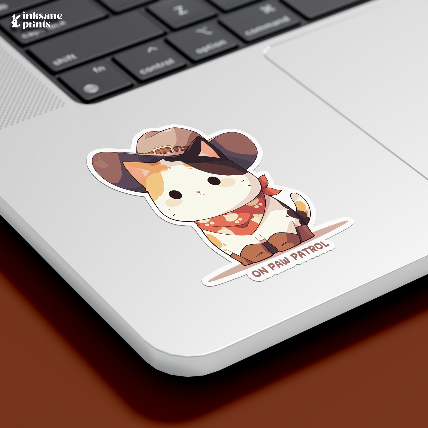 On Paw Patrol Sticker