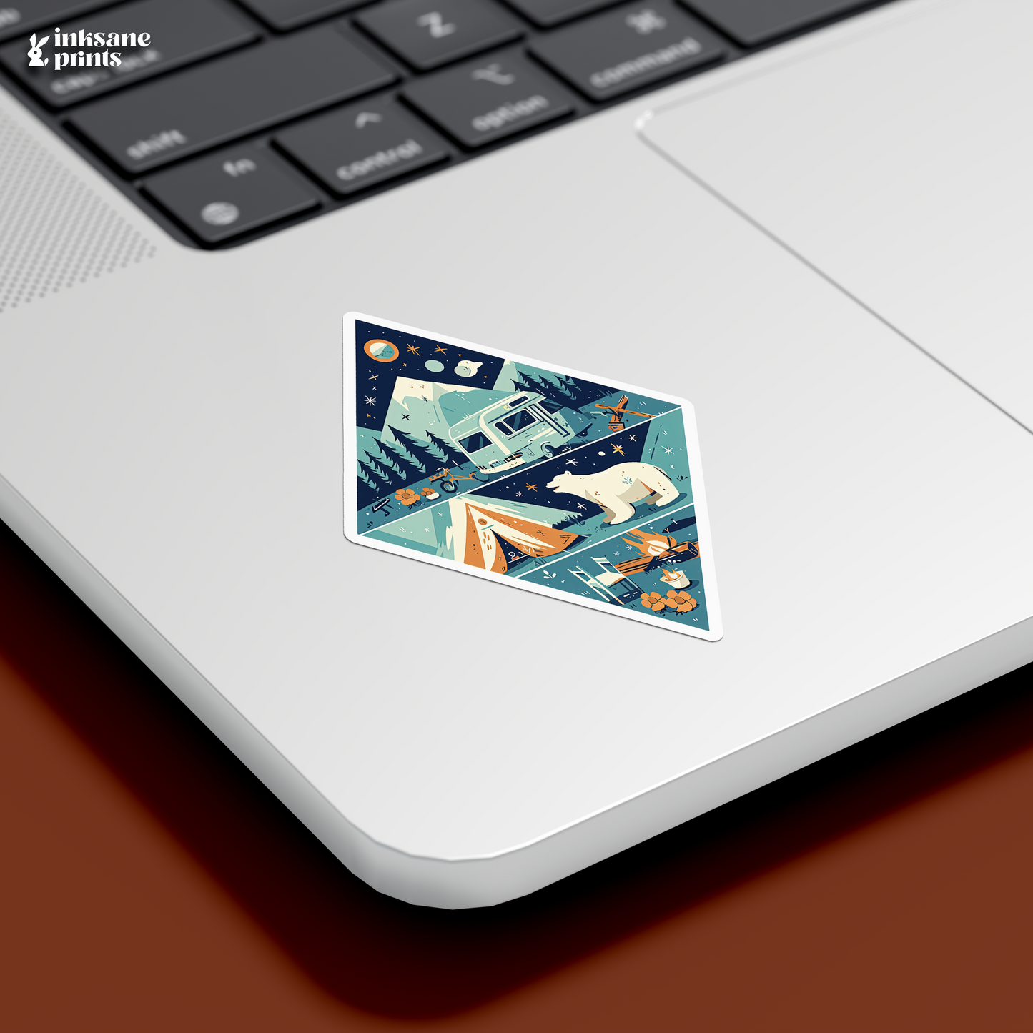 Campground Yogi Sticker