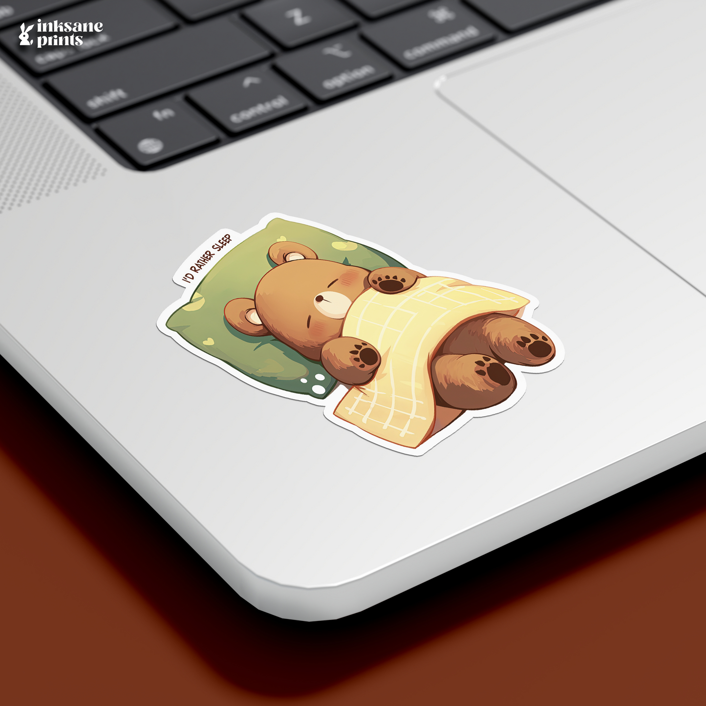 I'd Rather Sleep Sticker