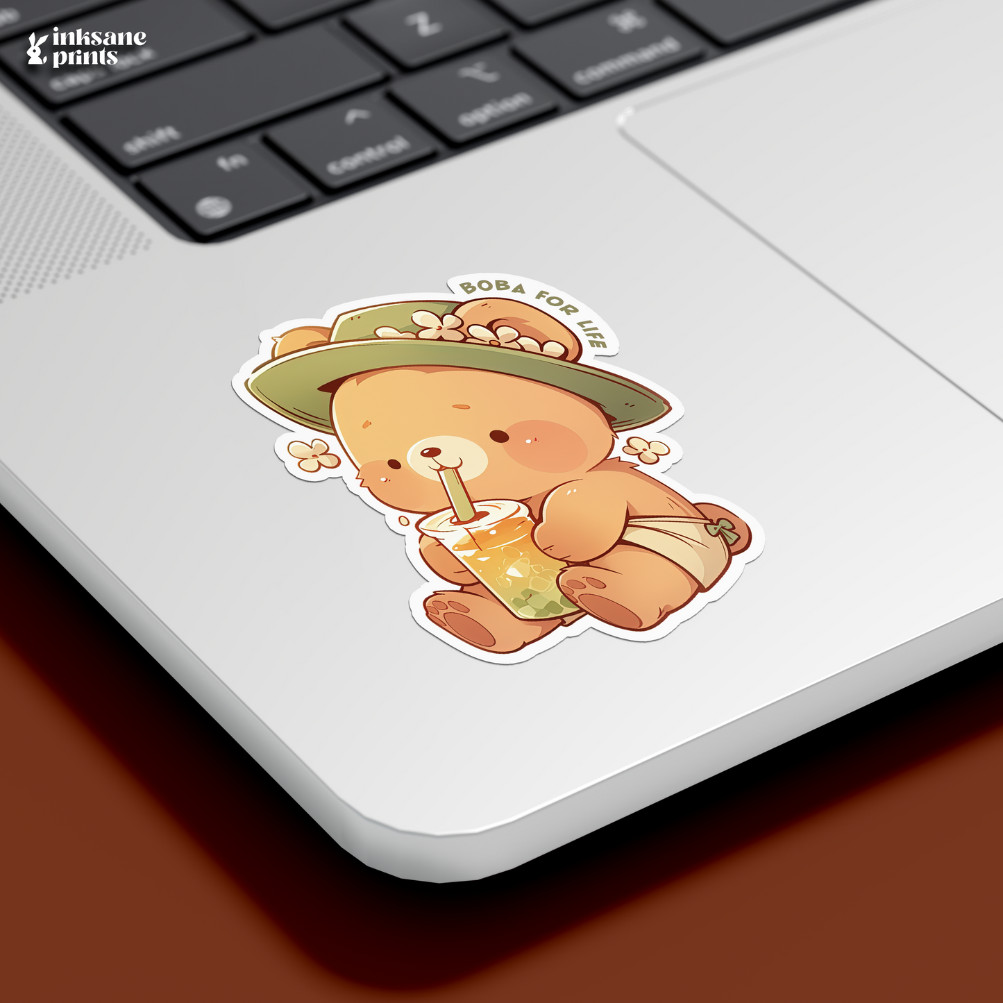 Boba For Life Sticker