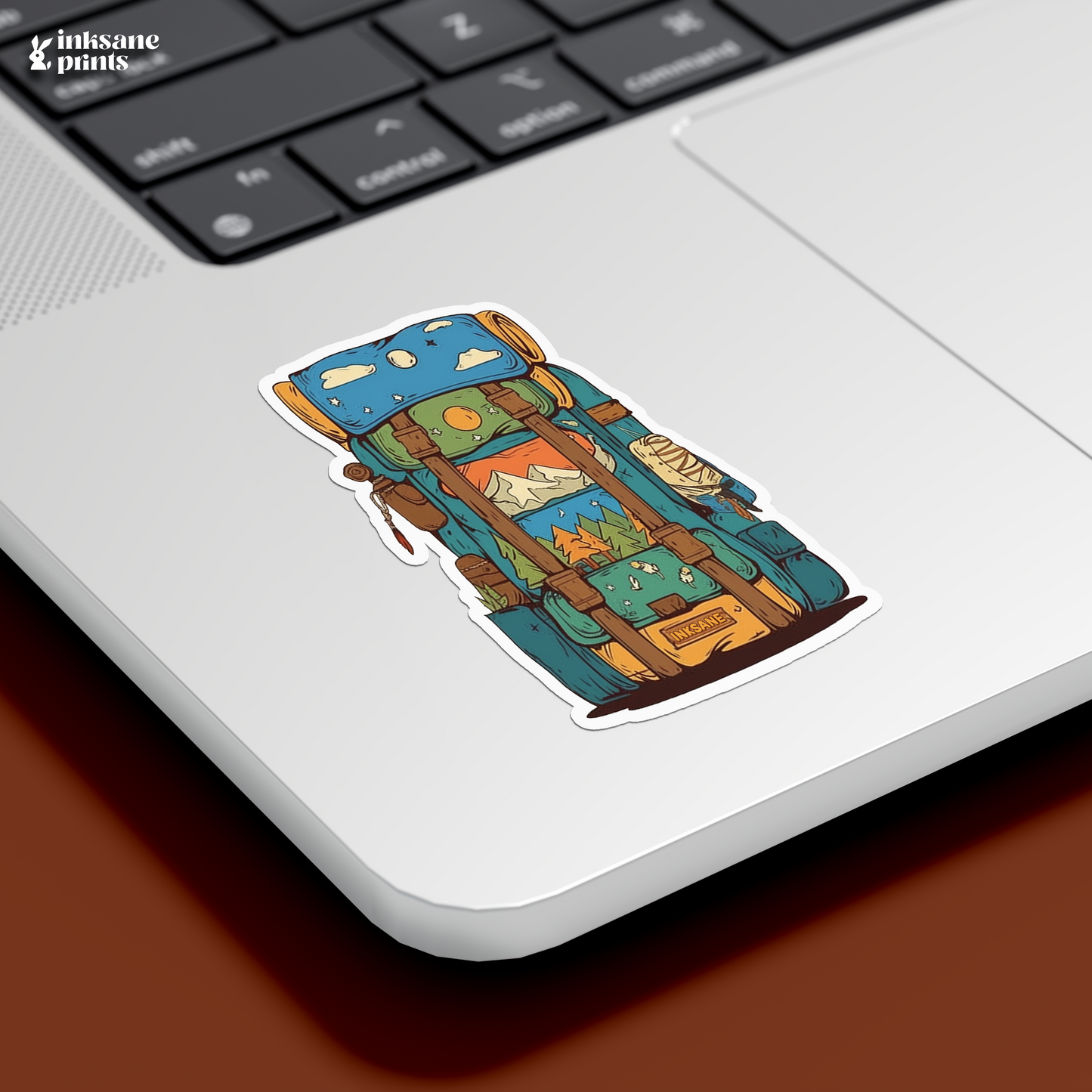 Camping Bag Sticker