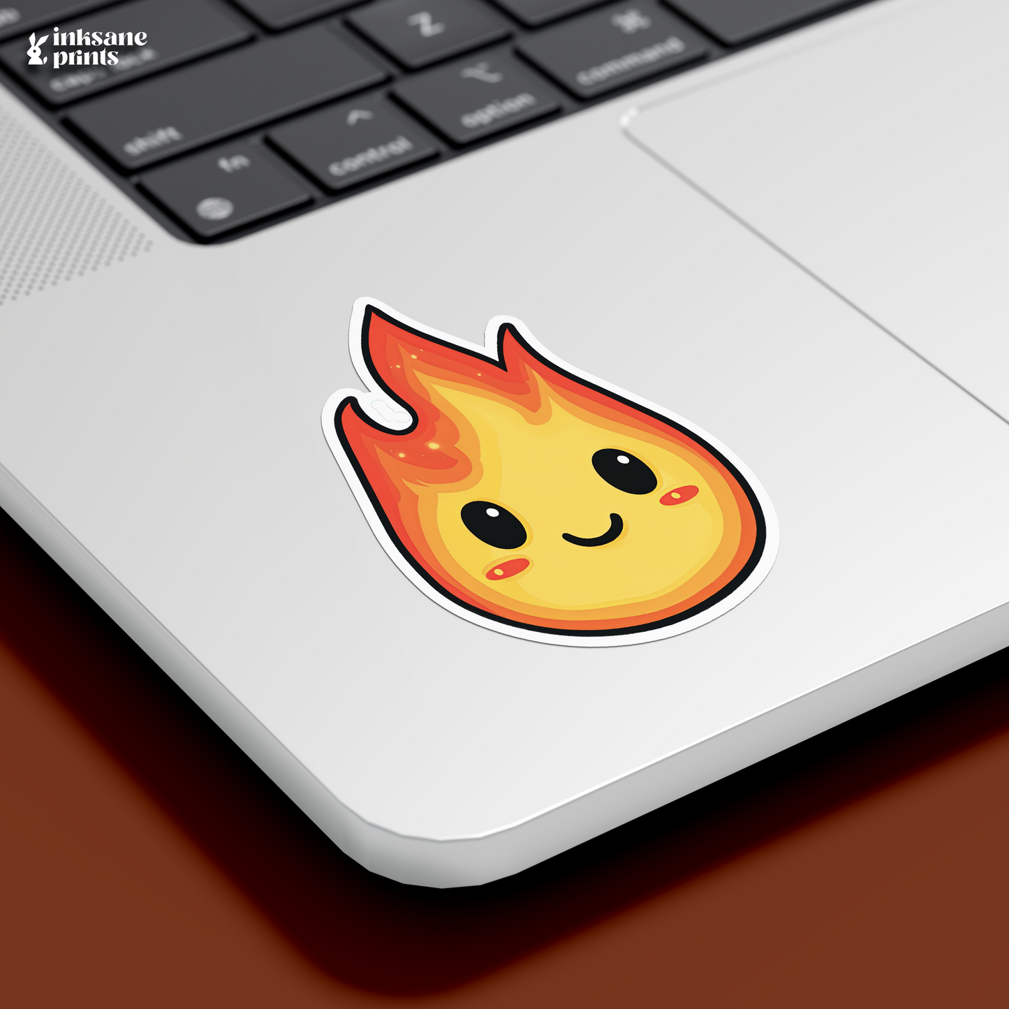Cute Flame Sticker
