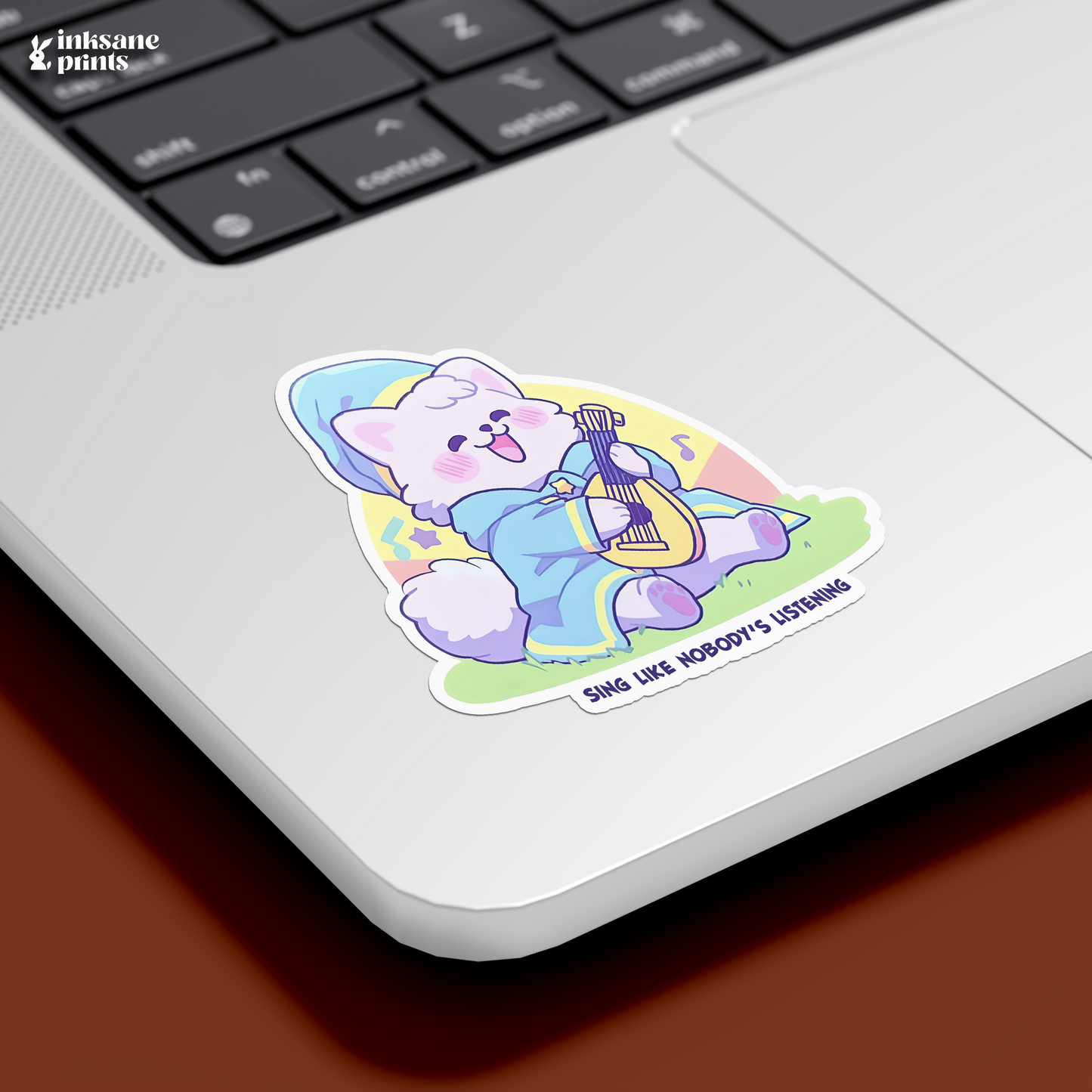 Sing Like Nobody is Listening Sticker
