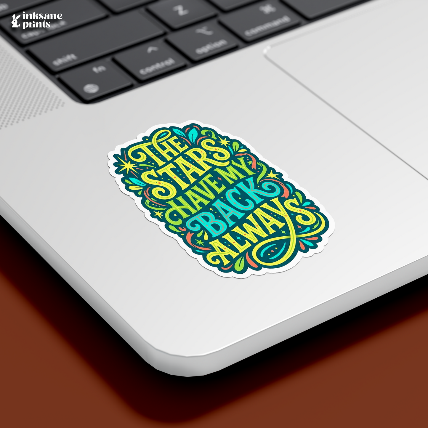 The Stars Have My Back Always Sticker