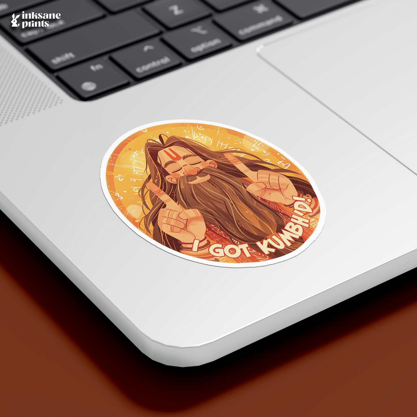 I Got Kumbh'd Sticker