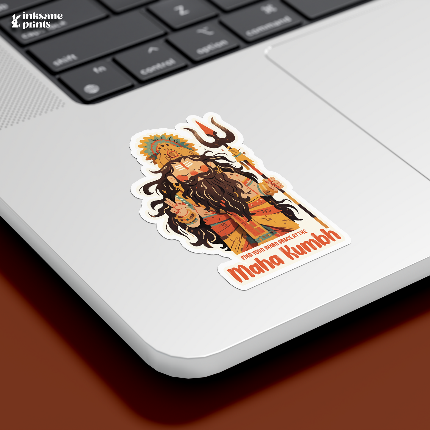 Maha Kumbh Sadhu Sticker