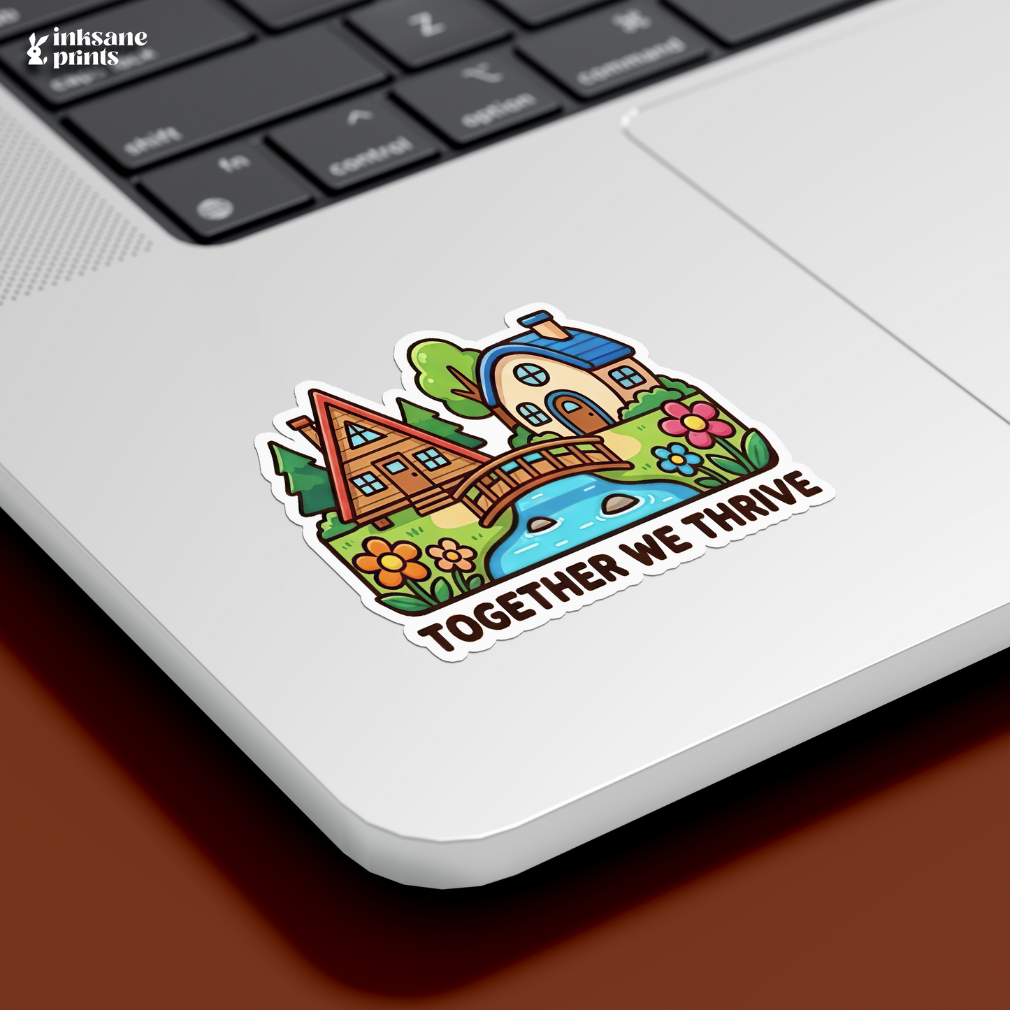 Together We Thrive Sticker