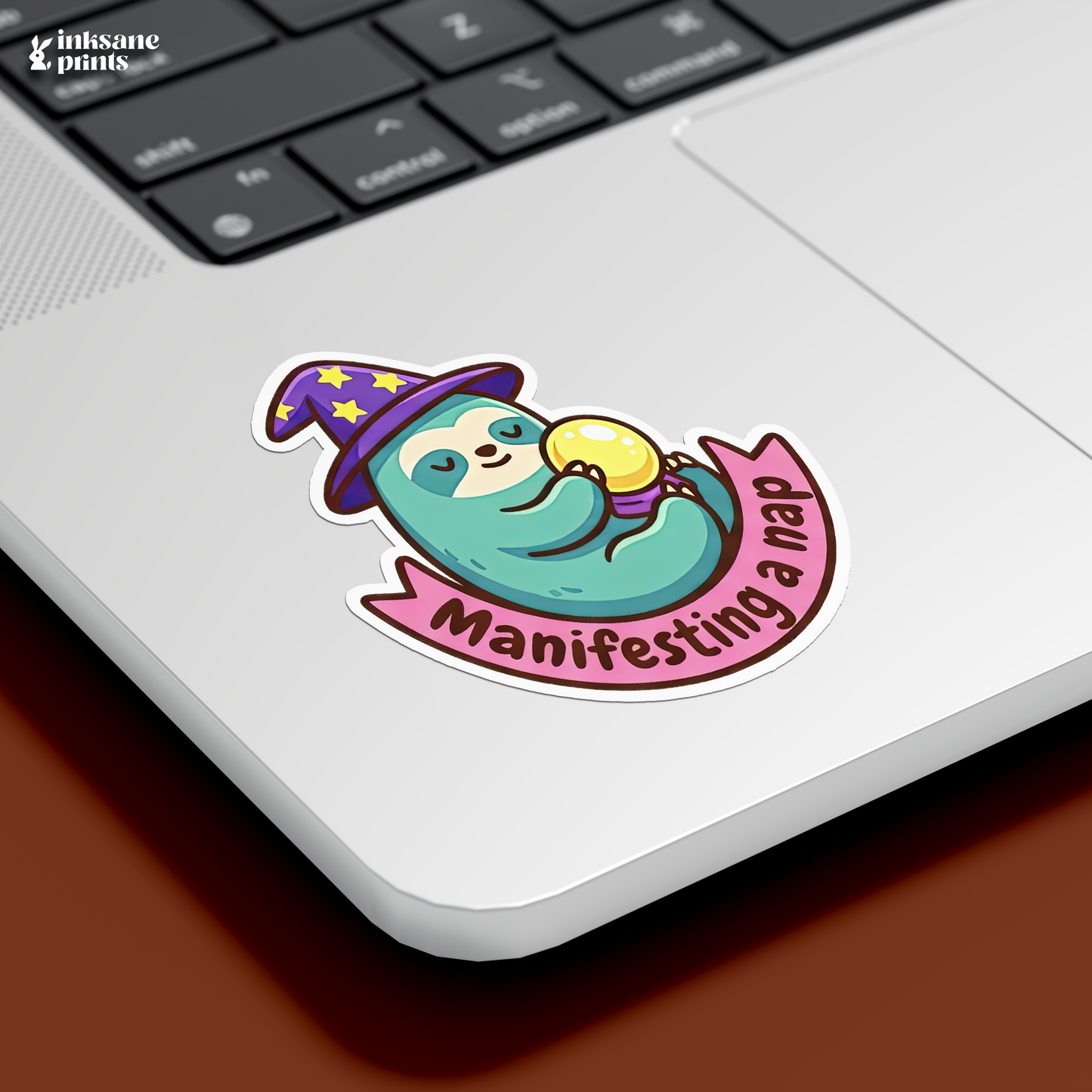 Manifesting a Nap Sticker