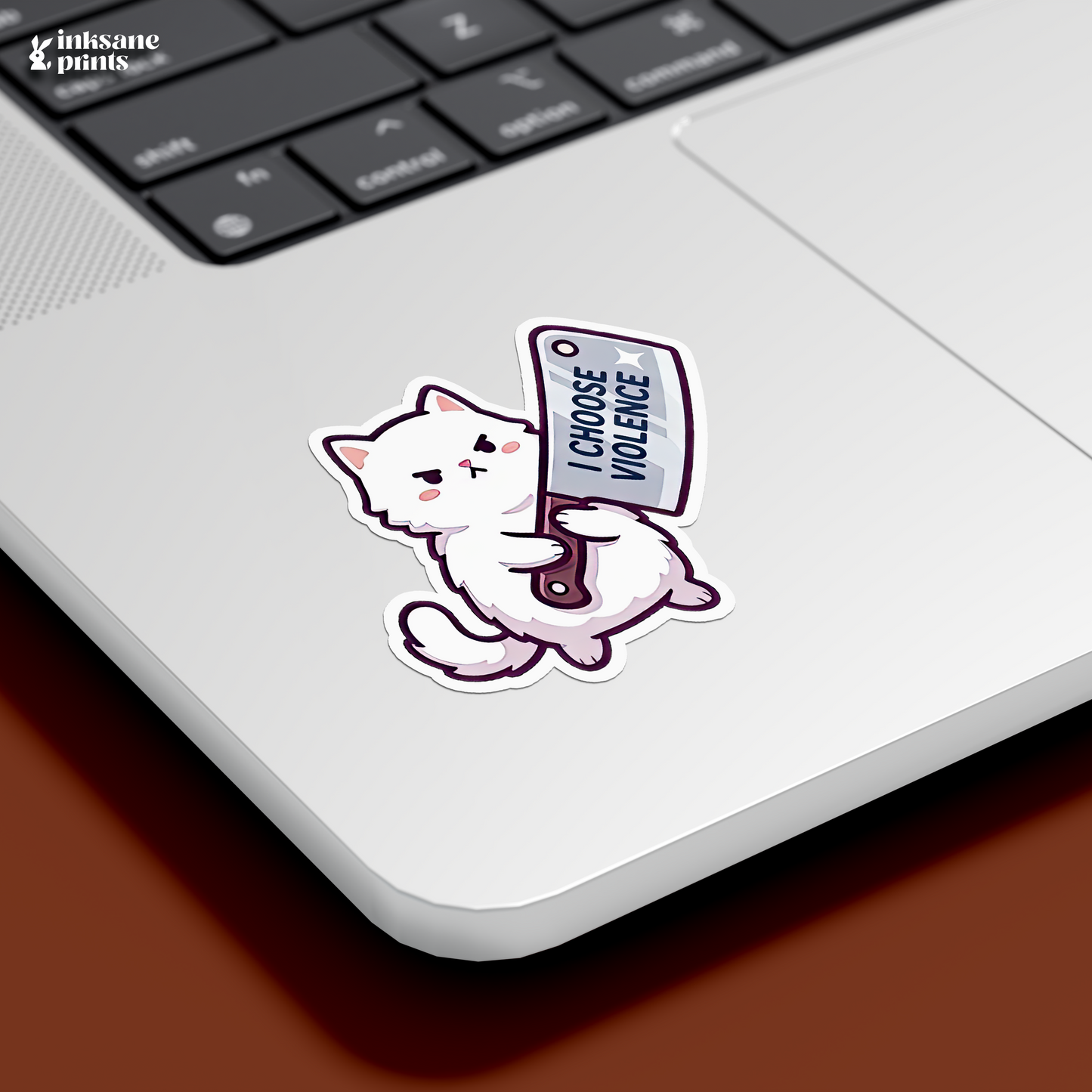 I Choose Violence Sticker