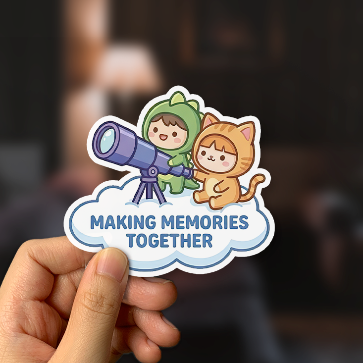 Making Memories Together Sticker