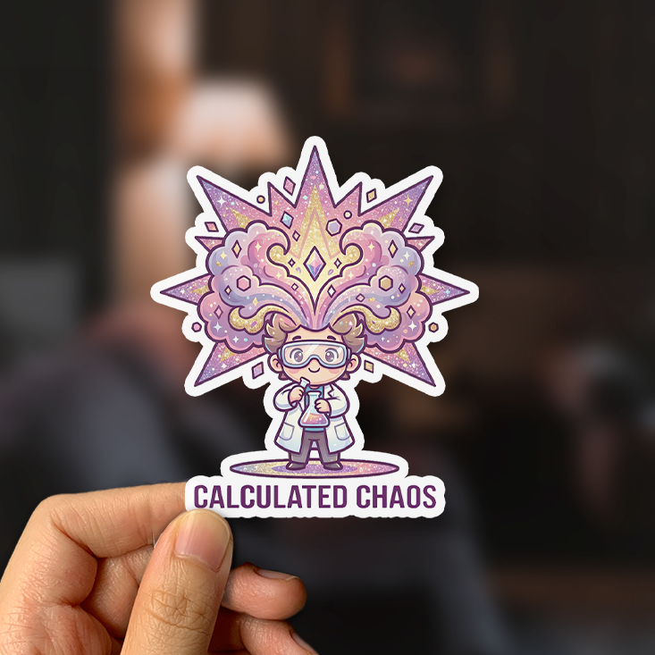 Calculated Chaos Sticker