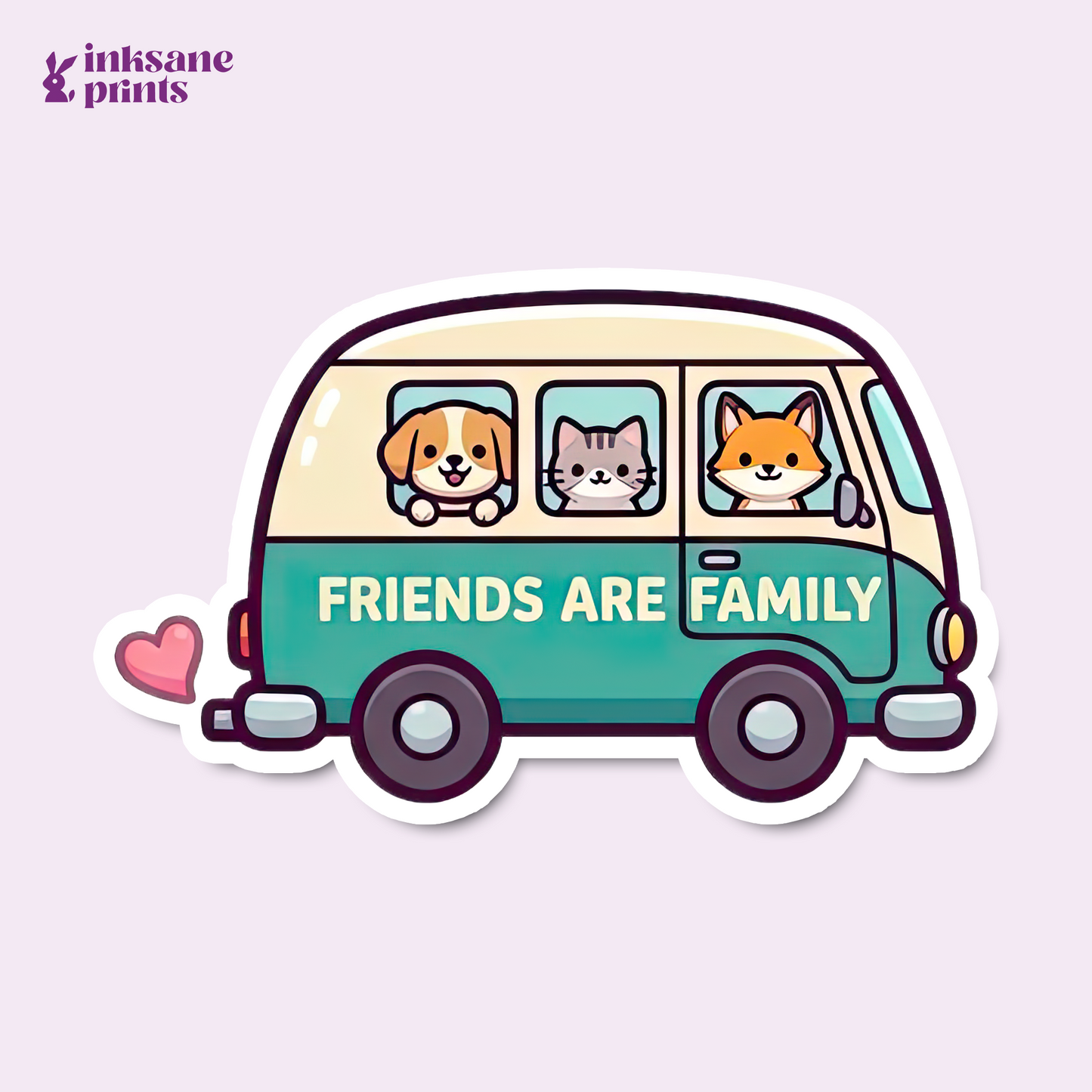 Friends Are Family Sticker