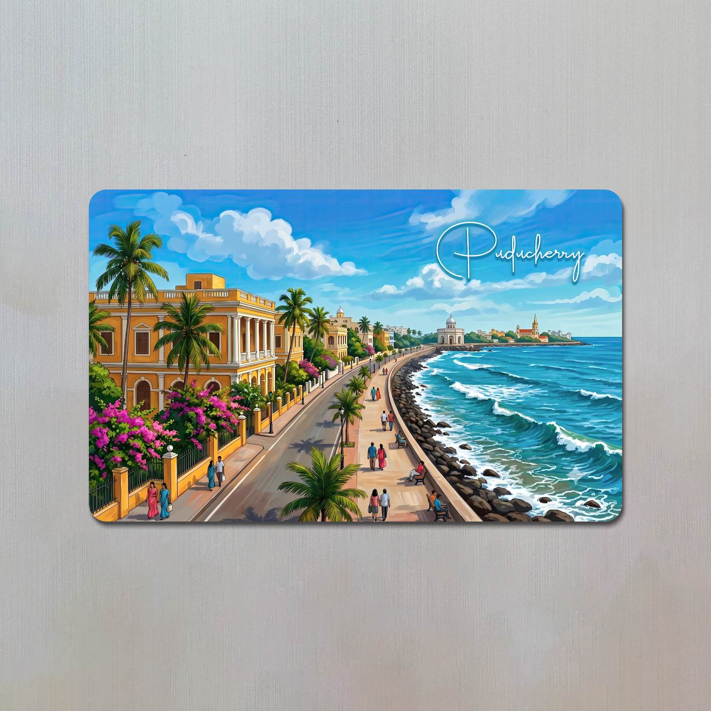 Puducherry Fridge Magnet