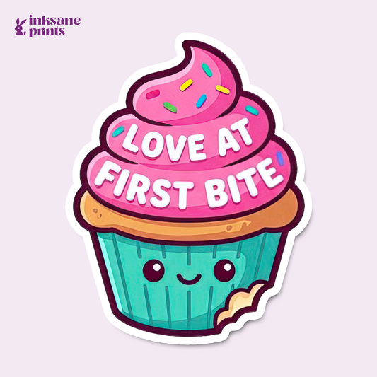 Love At First Bite Sticker