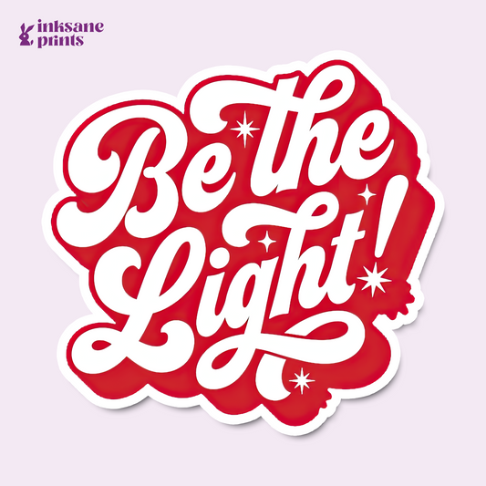 Be The Light Sticker