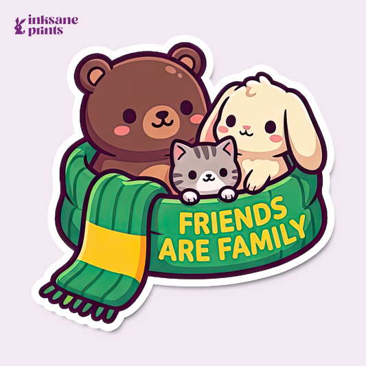 Friends Are Family Sticker