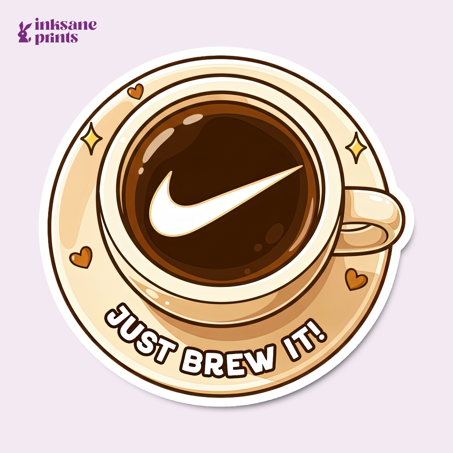 Just Brew It! Sticker