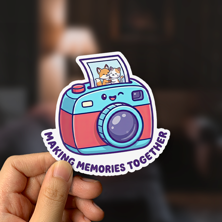 Making Memories Together Sticker