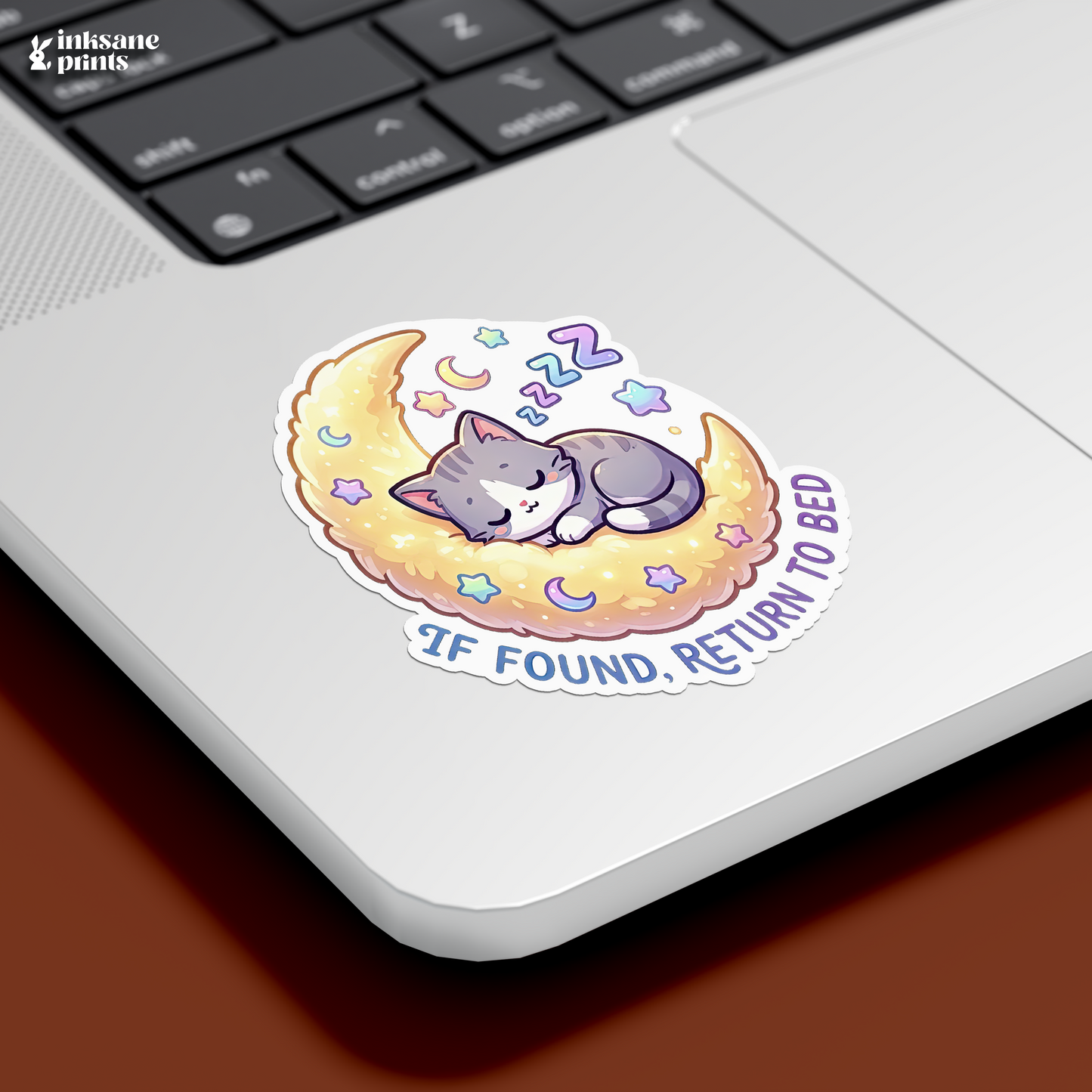 If Found, Return To Bed Sticker