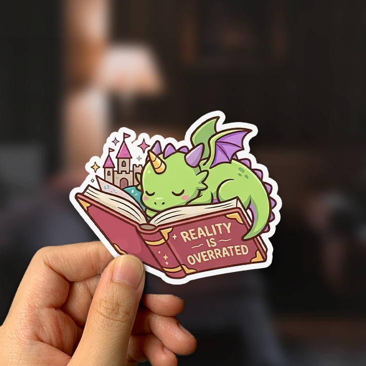Reality is Overrated Sticker