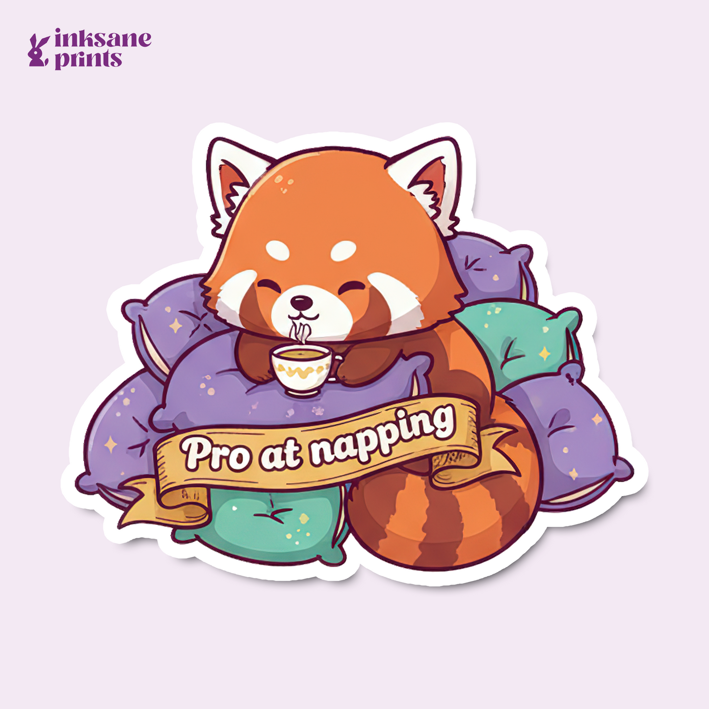 Pro At Napping Sticker