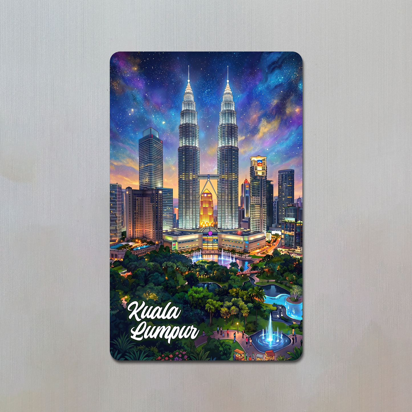 Kuala Lumpur Fridge Magnet