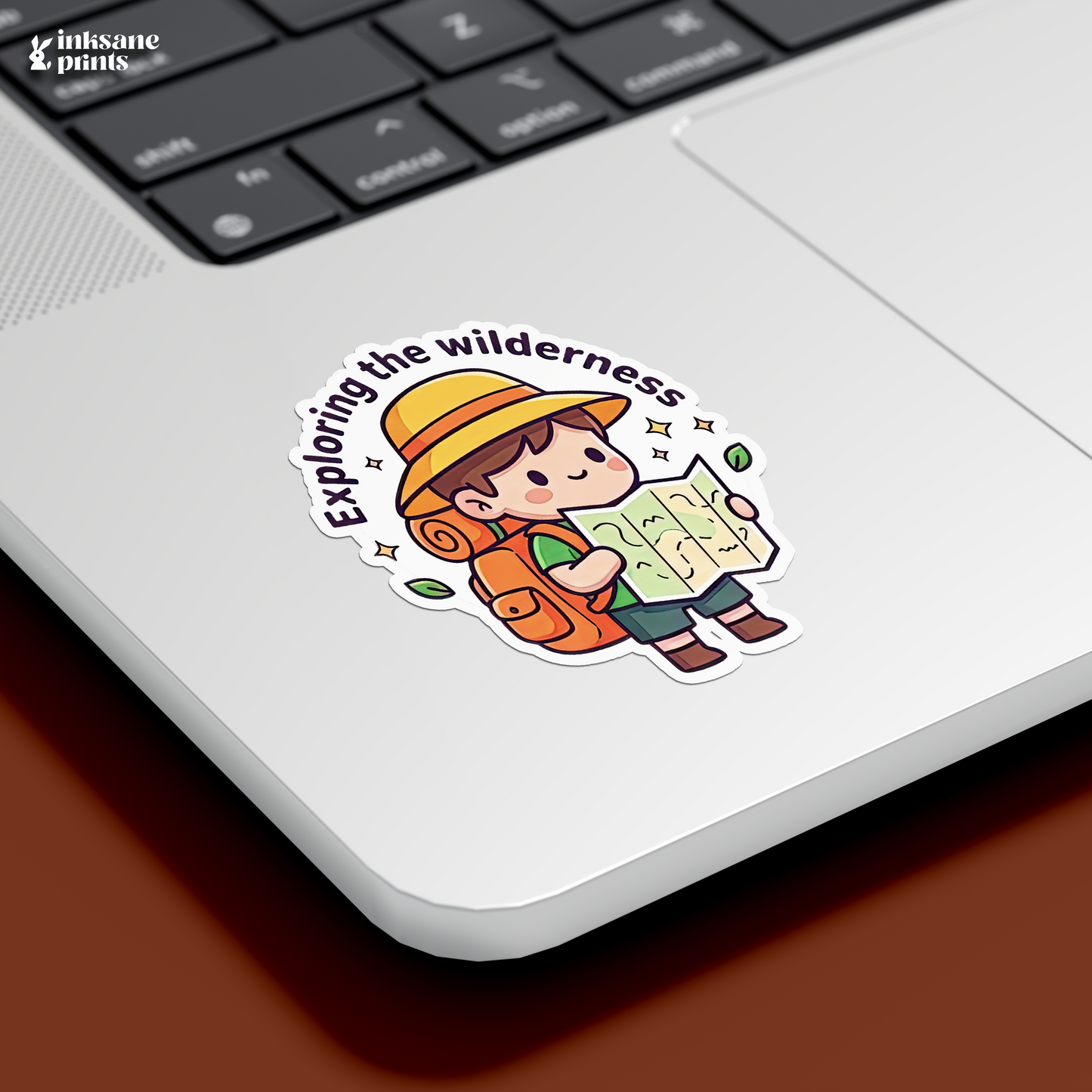 Exploring the Wilderness Sticker
