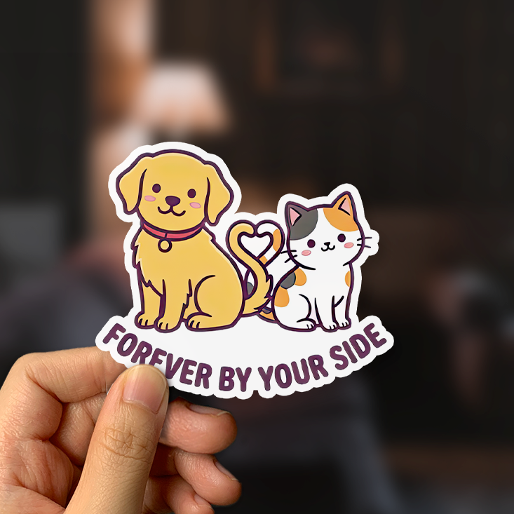 Forever By Your Side Sticker