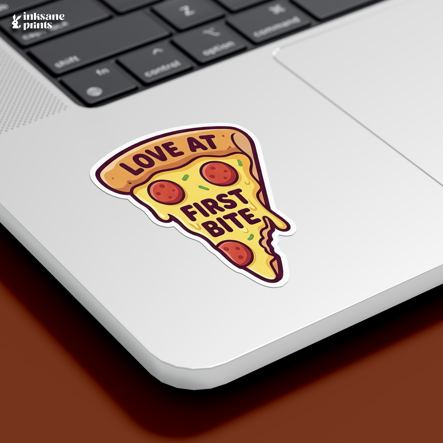Love At First Bite Sticker
