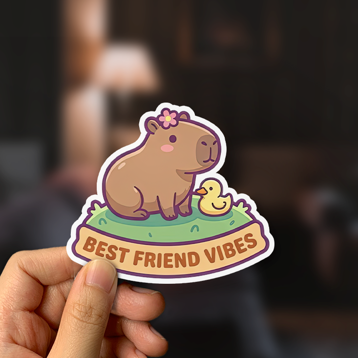 Best Friend Vibes Sticker