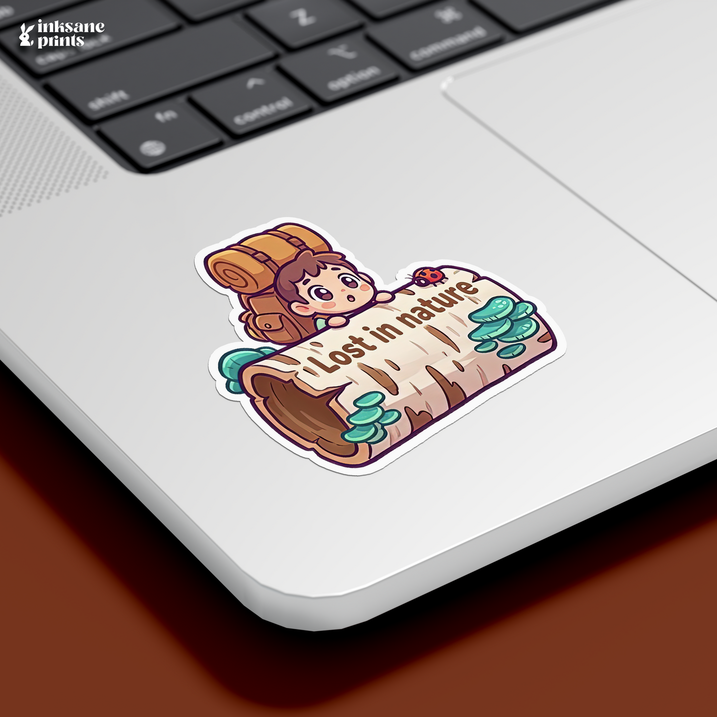 Lost in Nature Sticker