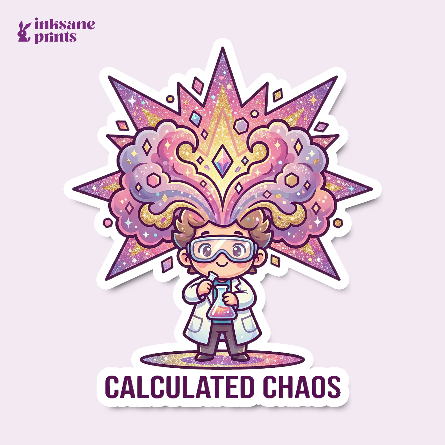 Calculated Chaos Sticker