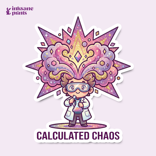 Calculated Chaos Sticker