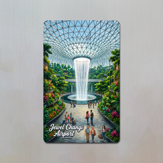 Jewel Changi Airport Singapore Fridge Magnet