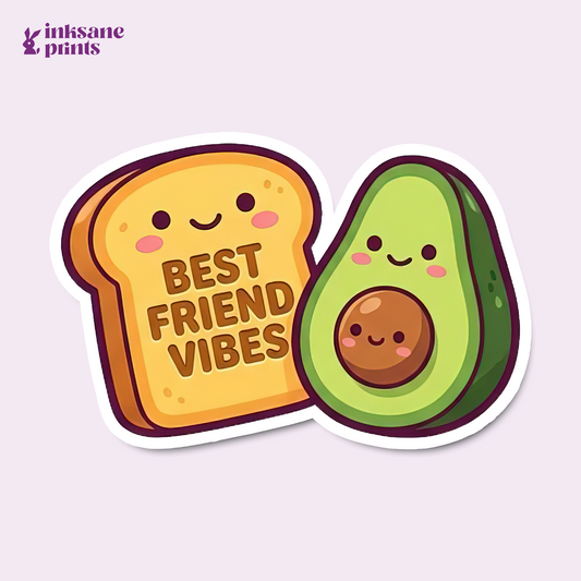 Best Friend Vibes Sticker