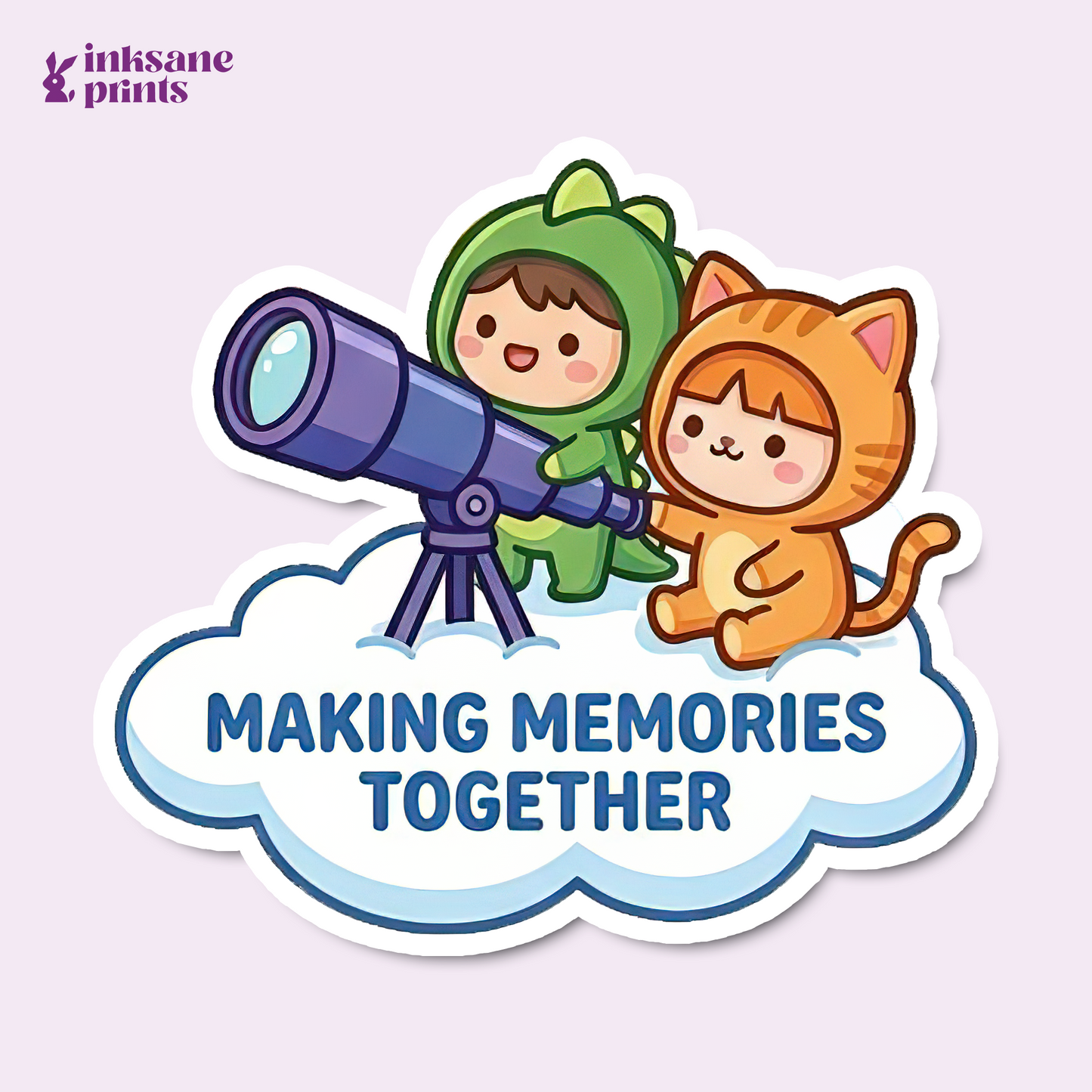 Making Memories Together Sticker