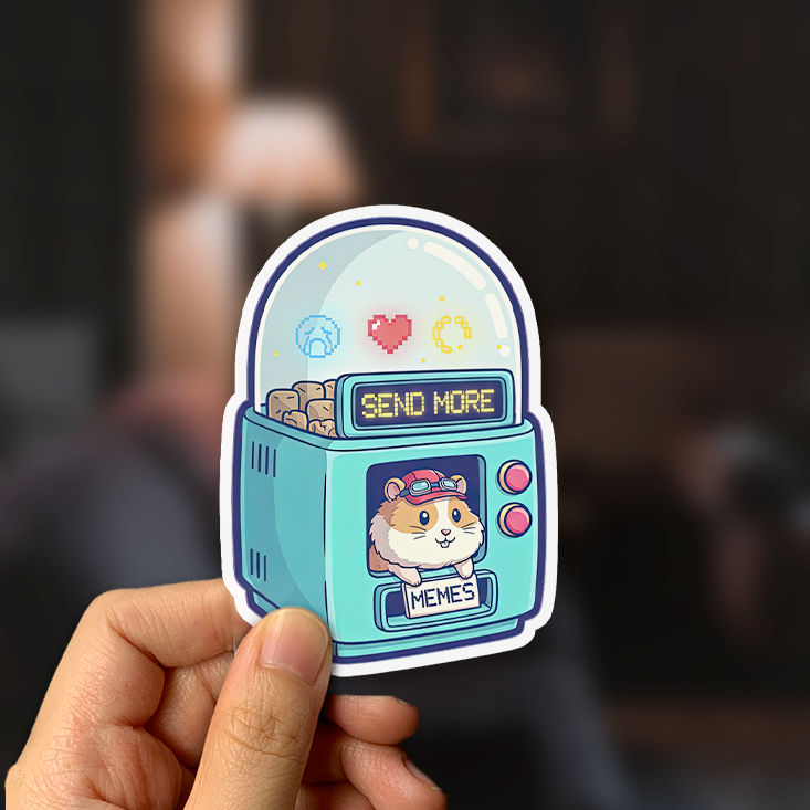 Send More Memes Sticker